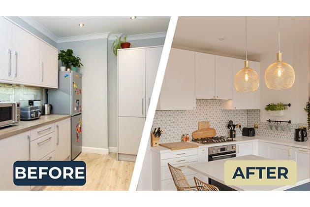 Before and after: Home restoration at Lewis Road, Welling
